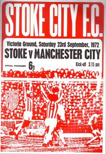 Stoke City v Manchester City 1972/73